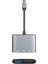 C NK-3041 Usb-C Hub 3-1-1 Usb3.0 Tf Bellek Kartı Okuyucu Otg Adaptörü (Yurt Dışından) 3