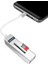 C Type-C 5-In-1 Hub Splitter Usb3.0 Tf Bellek Kartı Okuyucu Adaptörü Telefon Dizüstü Bilgisayarı-Beyaz (Yurt Dışından) 3