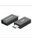 C Taşınabilir Usb-C Erkek-Usb-A Dişi Otg Konektör Adaptörü-Gri (Yurt Dışından) 3