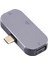 C 3'ü-C Tip-C Erkek-Type-C Şarj Portu+Usb+4k 60Hz HDMI Dişi Adaptör Dönüştürücü (Yurt Dışından) 3