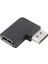 C Dp1.4 8k Displayport Erkek Displayport Kadın Hdr Görüntü Dirsek Adaptör Dönüştürücü (Yurt Dışından) 1
