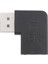 C Dp1.4 8k Displayport Erkek Displayport Kadın Hdr Görüntü Dirsek Adaptör Dönüştürücü (Yurt Dışından) 3