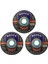 Rodex Inox Metal Kesici Taş Disk 115 X 1 Mm 3 Adet 2