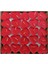 Kırmızı Kalp Mum 25'li Paket Tealight Mum 2