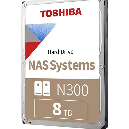 Toshiba N300 8tb Nas 3,5 Inç Dahili Sabit Sürücü