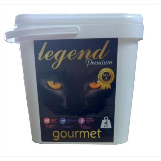 Legend Gourmet Gold 4kg Düşük Tahıllı Tavuklu , Kuzu Etli ve Somon Balıklı Somonlu Yetişkin Kedi Maması 4 kg