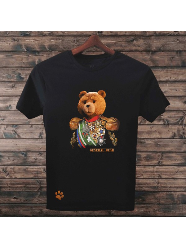 T-Shirt Art Ayıcık Baskılı Teddy Bear Tişört / Palm Angels