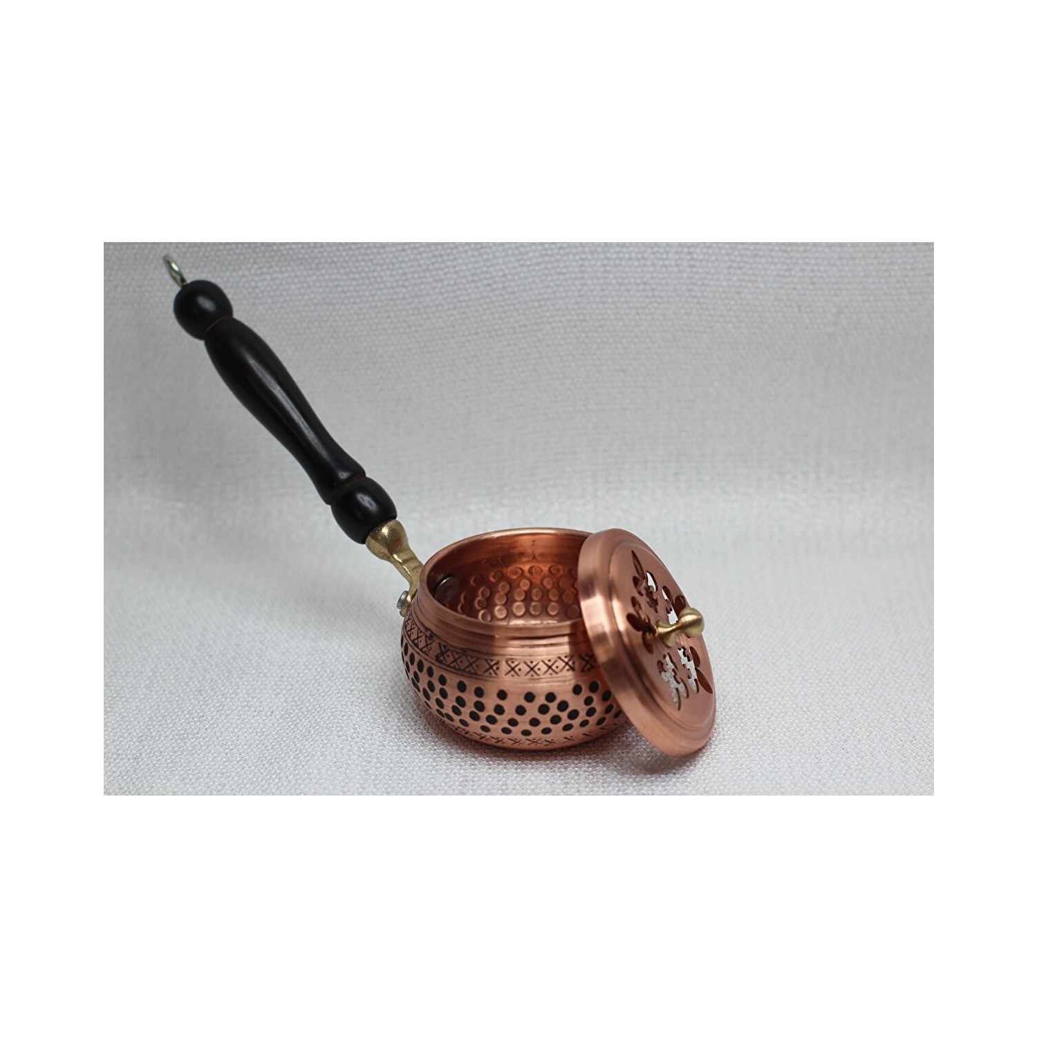 Gaziantep Bakır BuhardanlıkTütsülük El Işlemeli Ahşap Fiyatı