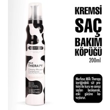 EKS Ticaret Morfose Köpük Milk Therapy Saç Bakım Köpüğü 200 ml