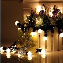 Pazariz Yılbaşı Süsü Mini Top Aydınlatma LED Işık Dekor