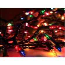 Pazariz 30 Ledli Pirinç Renkli Yılbaşı Ağacı Işığı