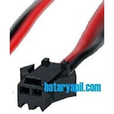 Bataryapil Chengke Rc 4.8V 1100MAH Oyuncak Araba Bataryası Siyah Soket