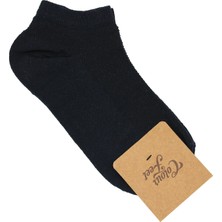 CF Colour Feet 4'lü Paket Lacivert Pike Örgü Patik Çorap