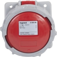 Legrand 5 x 63 A Sıva Altı Trifaze Priz IP67