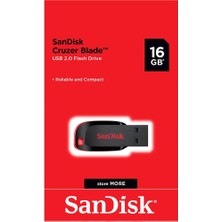 Sandisk Cruzer Blade 16GB USB Bellek