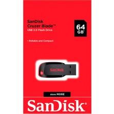 Sandisk Cruzer Blade 64GB USB Bellek