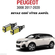 Gpr Peugeot 3008 LED Geri Vites Ampül Takımı Beyaz