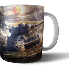 Pixxa World Of Tanks Blitz Kupa Bardak Model 5