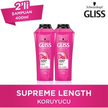 Gliss Supreme Length Şampuan 400 Ml X 2 Adet
