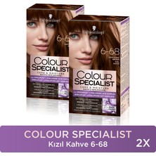 Colour Specialist Saç Boyası Kizil Kahve 6-68 X 2 Adet