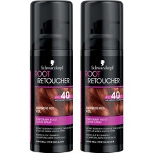 Root Retoucher  Beyazları Anında Kapatan Sprey Boya Kızıl 120 Ml X 2 Adet