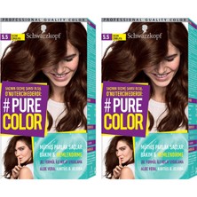 Pure Color Saç Boyası 5-5 Sicak Çikolata X 2 Adet