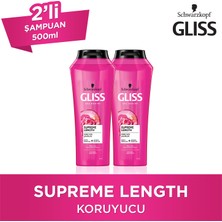 Gliss Supreme Length Şampuan 500 Ml X 2 Adet