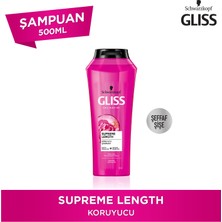 Gliss Supreme Length Şampuan 500 Ml X 2 Adet