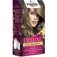 Palette Deluxe Saç Boyası 7-0 Kumral X 2 Adet