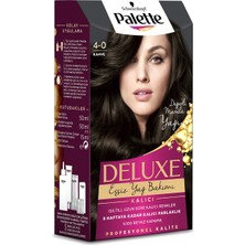 Palette Deluxe Saç Boyası 4-0 Kahve X 2 Adet