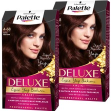 Palette Deluxe Saç Boyası 4-68 Koyu Kestane X 2 Adet