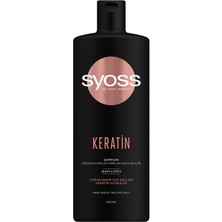 Syoss Keratin Mükemmelliği Şampuan 500 Ml X 3 Adet