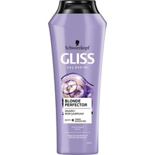 Gliss Blonde Perfector Mor Şampuan 250 Ml X 3 Adet