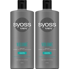 Syoss Men Volume Şampuan 500 Ml X2 Adet