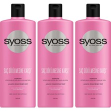 Syoss Saç Dökülmesine Karşı Şampuan 500 Ml X 3 Adet
