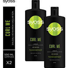 Syoss Curl Me Şampuan 500 Ml X 2 Adet