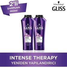 Gliss Intense Therapy Şampuan 360 Ml X 2 Adet