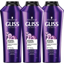 Gliss Intense Therapy Şampuan 360 Ml X 3 Adet