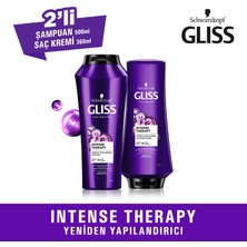 Gliss Intense Therapy Şampuan 500 Ml + Saç Kremi 360 Ml