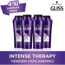 Gliss Intense Therapy Şampuan 500 Ml X 4 Adet