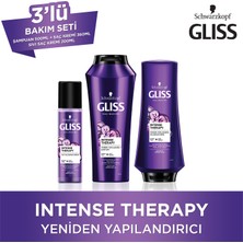 Gliss Gliss Intense Therapy Şampuan 500 Ml + Saç Kremi 360 Ml + Sıvı Saç Kremi 200 Ml