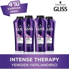 Gliss Intense Therapy Şampuan 360 Ml X 4 Adet