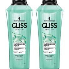 Gliss Nutribalance Şampuan 360 Ml X2 Adet