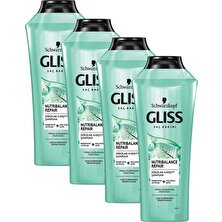 Gliss Nutribalance Şampuan 360 Ml X4 Adet