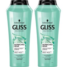 Gliss Nutribalance Şampuan 500 Ml X2 Adet