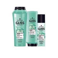 Gliss Gliss Nutri Balance 500 Ml + Saç Kremi 360 Ml + Sıvı Saç Kremi 200 Ml