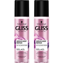 Gliss Serum Deep Repair Sıvı Saç Kremi 200 Ml X 2 Adet