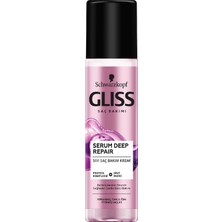 Gliss Serum Deep Repair Sıvı Saç Kremi 200 Ml X 2 Adet