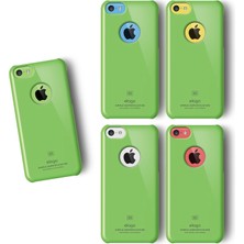 Elago iPhone 5c Slim Fit Series Yeşil Rubber Kılıf