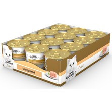 Purina Gourmet Gold Kıyılmış Hindili Kedi Yaş Mama 85 gr 24 Adet